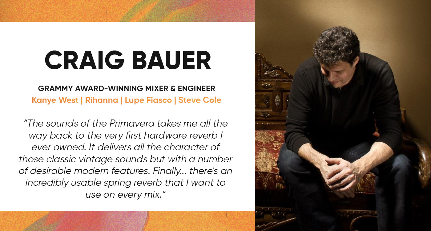 Primavera Craig Bauer Endorsement