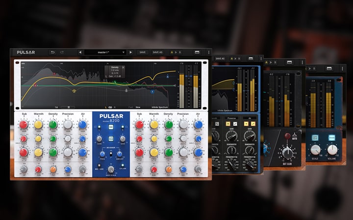 Analog Equalizers Bundle by Pulsar Audio plugin UI